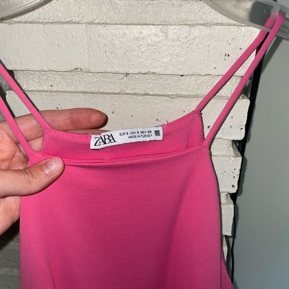 Zara pink halterneck body suit - Picture 2 of 3
